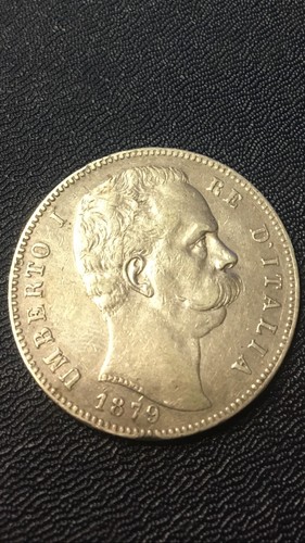 Moneta regno italia 5 lire - ,