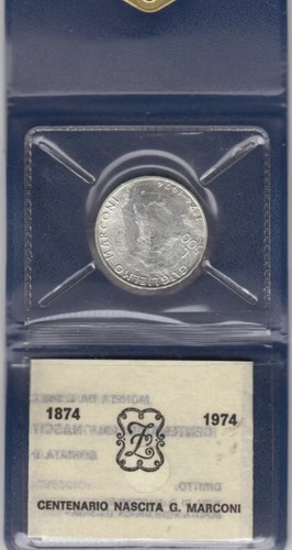Italia 500 lire 1974 - italia, argento