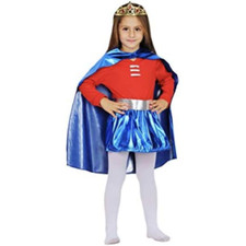 Costume super ragazza anni - super,
