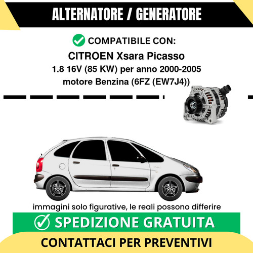 Alternatore citroen xsara - alternatore,