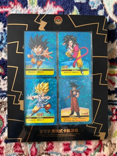 Lotto carte dragon ball - dragon,