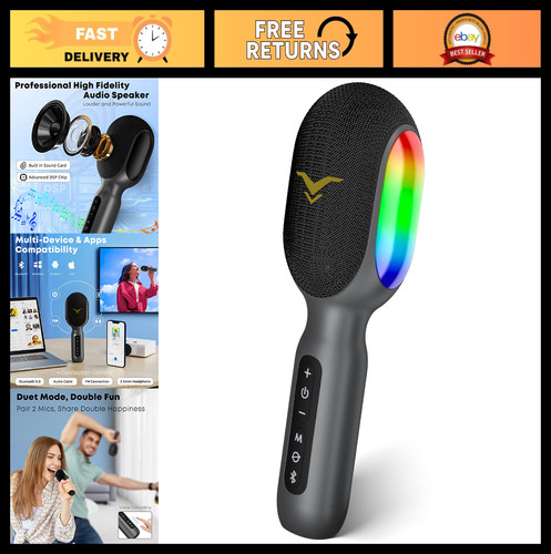 Microfono karaoke bluetooth - microfono,
