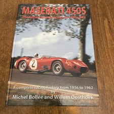 Signed  Maserati 450S The