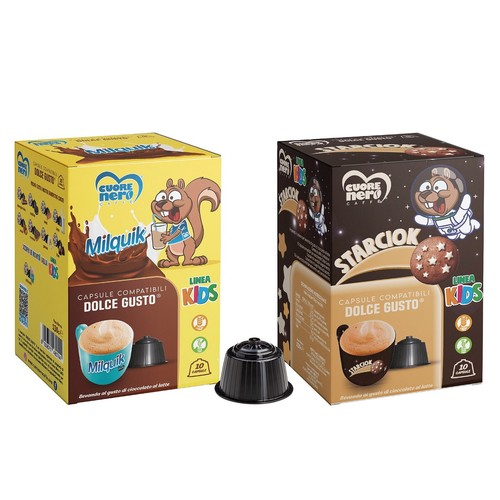 Capsule bevande cuore - 40,
