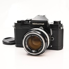 Nikon Nikkormat FT2 kit fotocamera reflex pellicola con obiettivo non AI 50 mm f1.4 #193