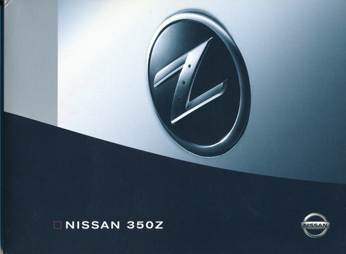 Nissan 350 depliant - z,