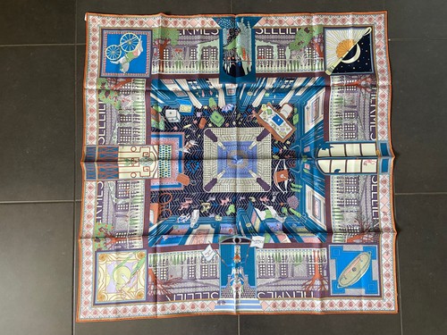 Foulard carré hermès soie - carré,