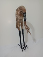 Retro-Looking Wooden Stork