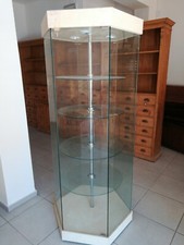 VETRINA ESPOSITORE GIREVOLE motorizzata introvabile con luci led a risparmio 💥