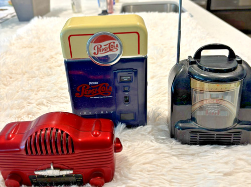 Set vintage radio - (3), am/fm
