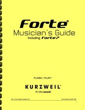 Kurzweil Forte Forte7 Stage