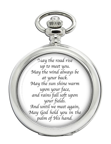 Irlandese blessing orologio - blessing,