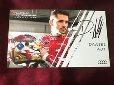 Autogramm DANIEL ABT-Audi Sport-Formula E Team-Motorsport-handsigniert-AK