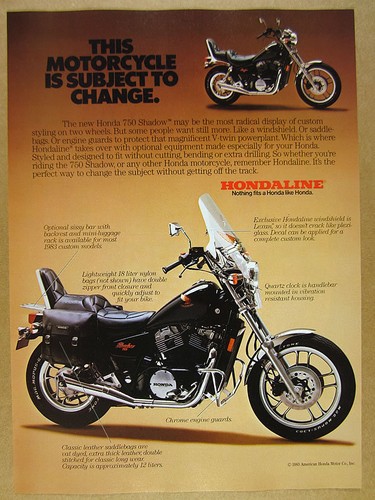 Honda 750 shadow 1983 - shadow, foto