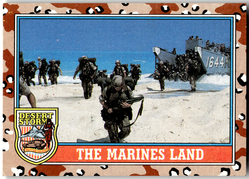 1991 topps desert storm - 1991, 2a