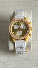 Swatch Omega mission to the sun bioceramic cassa gialla - usato -