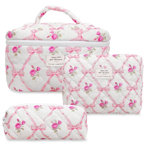 Beauty case pezzi floreale - beauty, case,