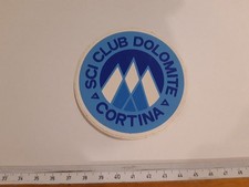 ADESIVO VINTAGE   SCI CLUB