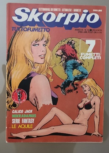 Skorpio tuttofumetto - skorpio, 12