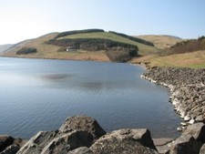 Photo 6x4 Hunter Hill above