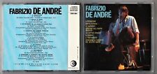 Cd FABRIZIO DE ANDRE' Omonimo