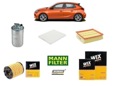 Kit filtri tagliando per - tagliando, opel