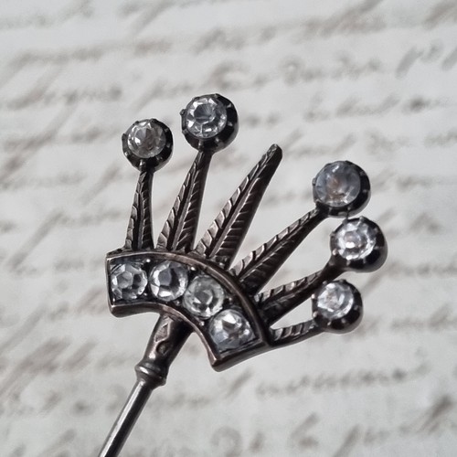 Spilla corona argento xix - corona,