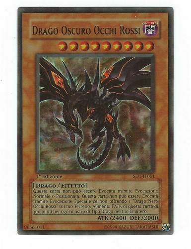 Drago oscuro occhi - oh,