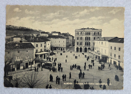 Cartolina istria albona - cartolina,