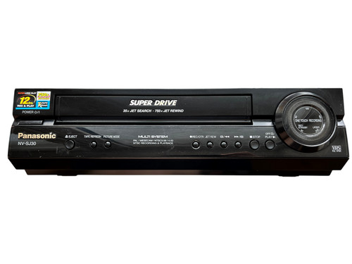 Panasonic japan vhs vcr sj30 - vhs,