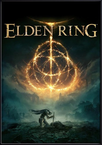 Poster gioco elden ring - da,