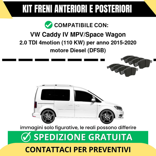 Pastiglie freno ant post vw - ant,