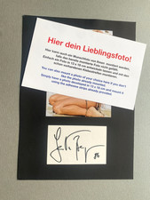 Autografo SENTA BERGER "sexy"