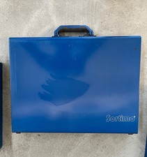 SORTIMO KM321  1 valigetta metallo con inserti inclusi di varie dimensioni USATE