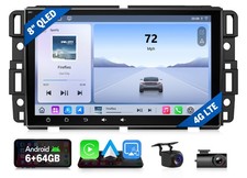 Autoradio 8" Android QLED 6+64