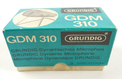 Microfono grundig gdm - microfono,