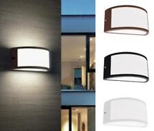 Applique da Parete Attacco E27 Design Mezza Luna Portalampada per Esterno IP65