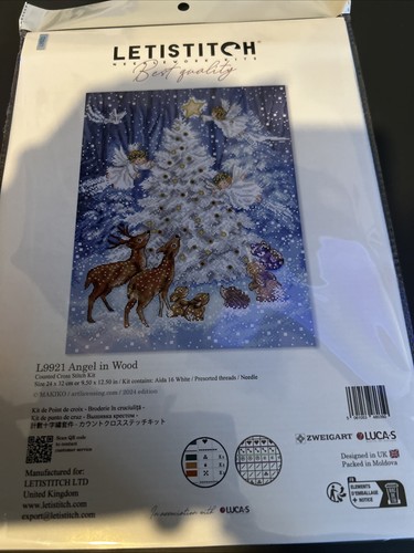 Kit punto croce letistitch - kit,