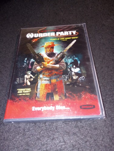 Murder party dvd movie new - murder,