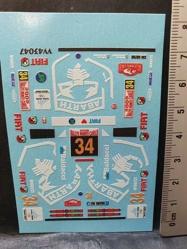 Decals fiat punto - 1/43,