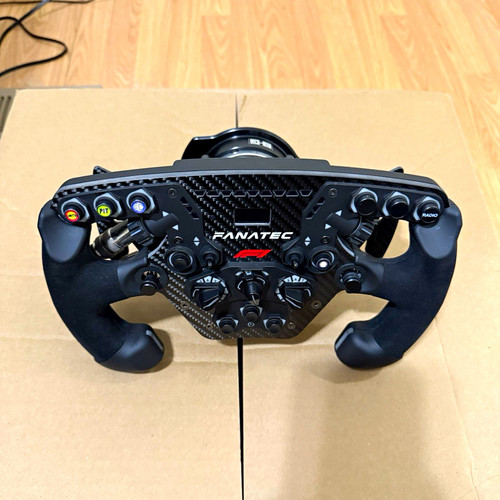 Fanatec wheel with srm - with,