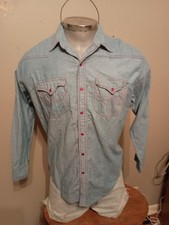 Camicia Vintage Western Pearl