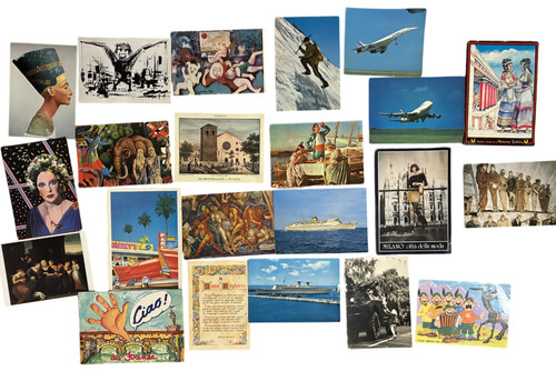 Cartoline viaggiate vintage - cartoline,