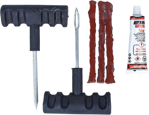 Kit riparazione gomme moto - kit,