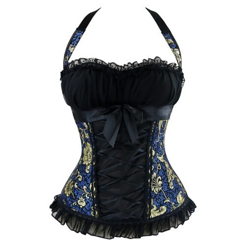 Cincher vittoriano vintage blu