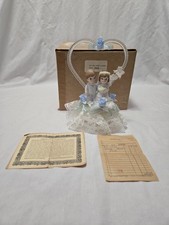 Cake topper vintage porcellana