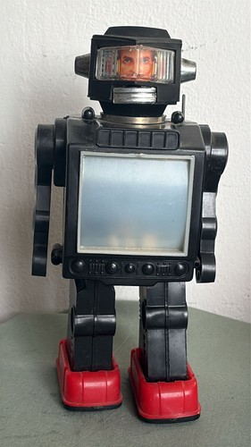 Robot space explorer vintage - space,