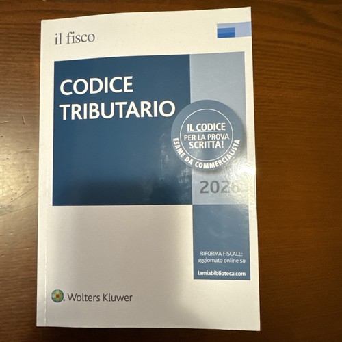 Codice tributario 2026 ipsoa - codice,