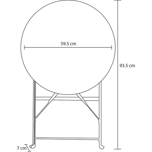 Set pezzi giardino tavolo - pezzi,