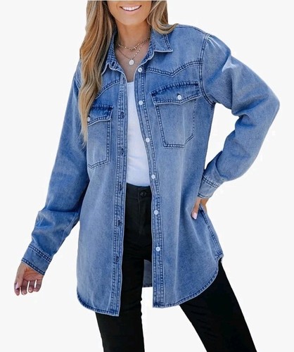 Giacca jeans donna - , con